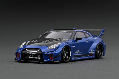 IG2544  LB-Silhouette WORKS GT Nissan 35GT-RR Blue Metallic