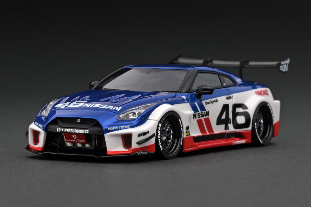 IG2549 LB-Silhouette WORKS GT Nissan 35GT-RR  White/Blue/Red