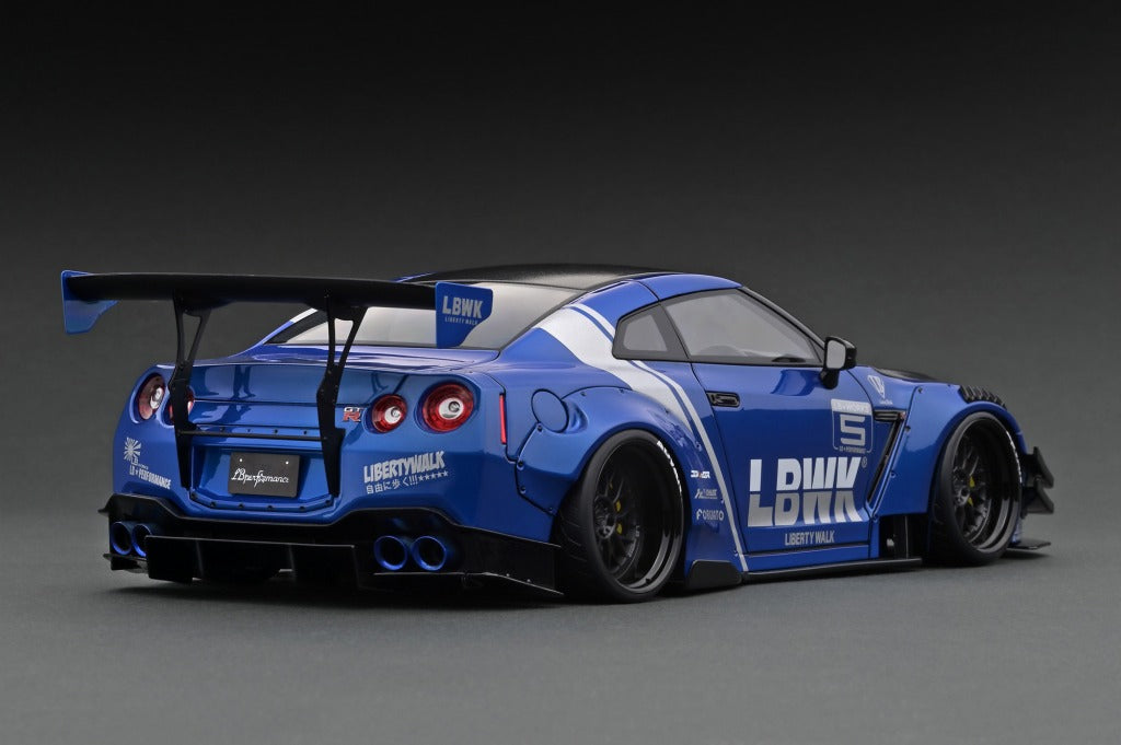 IG2551 LB-WORKS Nissan GT-R R35 type 2 Blue – ignition model