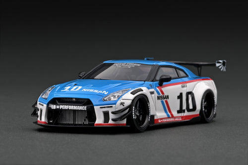 IG2555  LB-WORKS Nissan GT-R R35 type 2  White/Blue