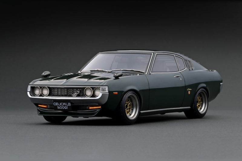 green - 1/18 Toyota Celica 1600GT LB(TA27)(グリーン) 完成品 ミニカー(IG2600) ignition model(イグニッションモデル) IG2600 Toyota Celica 1600GT LB (TA27) Green – ignition model
