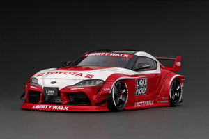 IG2651 LB-WORKS TOYOTA SUPRA (A90) White/Red – ignition model