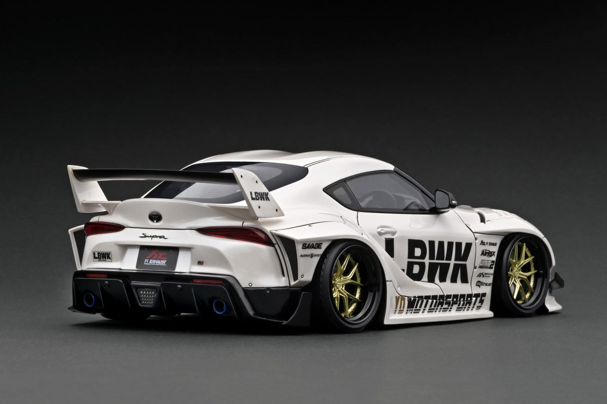 IG2653 LB-WORKS TOYOTA SUPRA (A90) White – ignition model