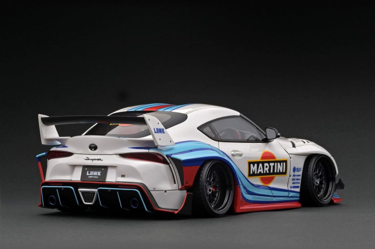 IG2654 LB-WORKS TOYOTA SUPRA (A90) White/Blue/Red – ignition model