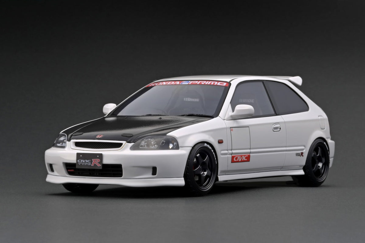 IG2674 Honda CIVIC EK9 Type R White Ignition Model ig2674-honda-civic-ek9-type-r-white-ignition-model