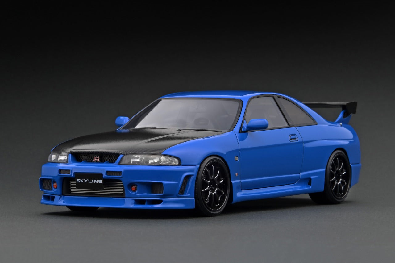 IG2780 Nissan Skyline GT-R (BCNR33) Blue – ignition model