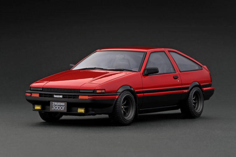 IG2790 Toyota Sprinter Trueno 3Dr GT Apex (AE86) Red/Black