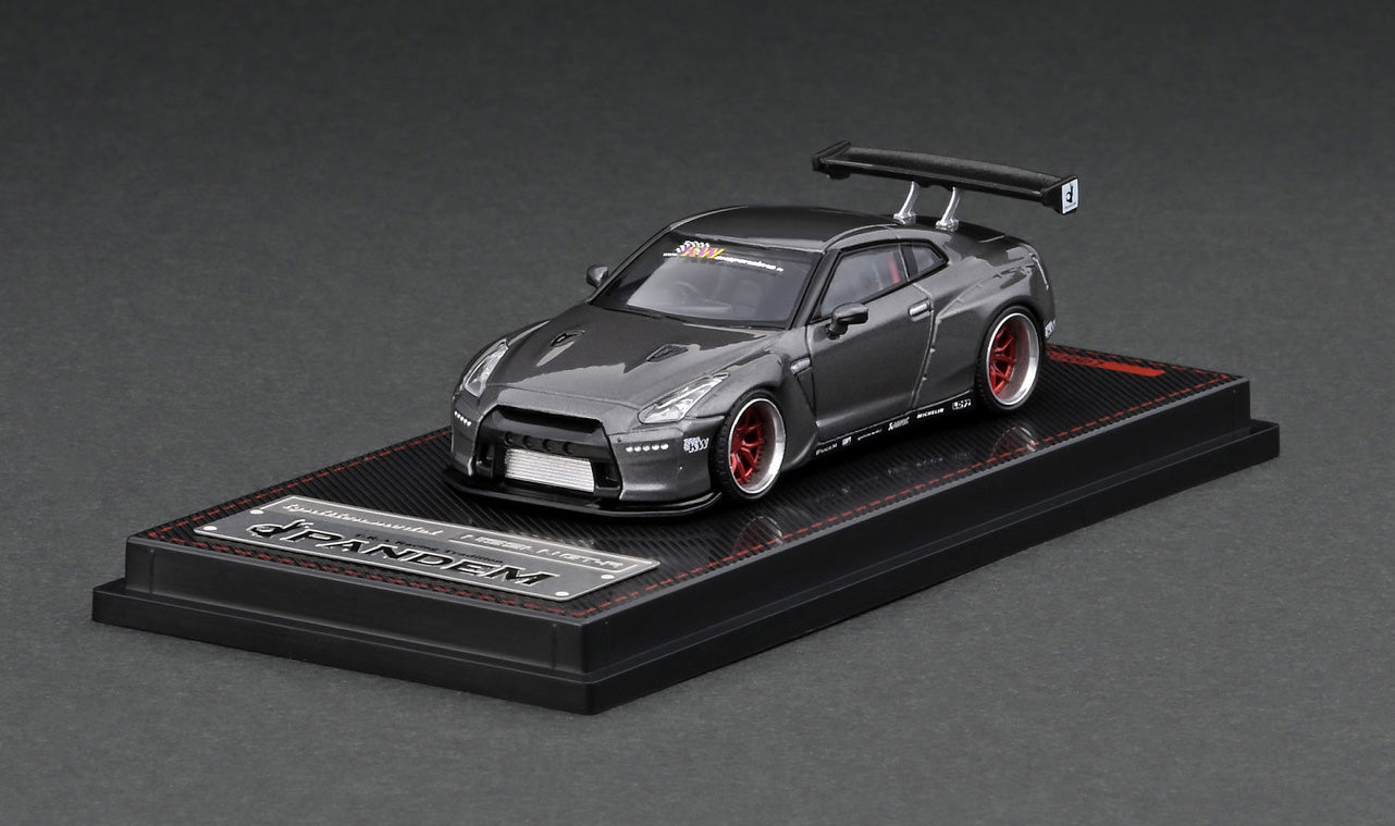 Pandem R354 IG2796 PANDEM R35 GT-R Gun Metallic – ignition model