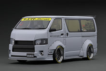 IG2802 T･S･D WORKS HIACE Matte Gray With Roof Rack