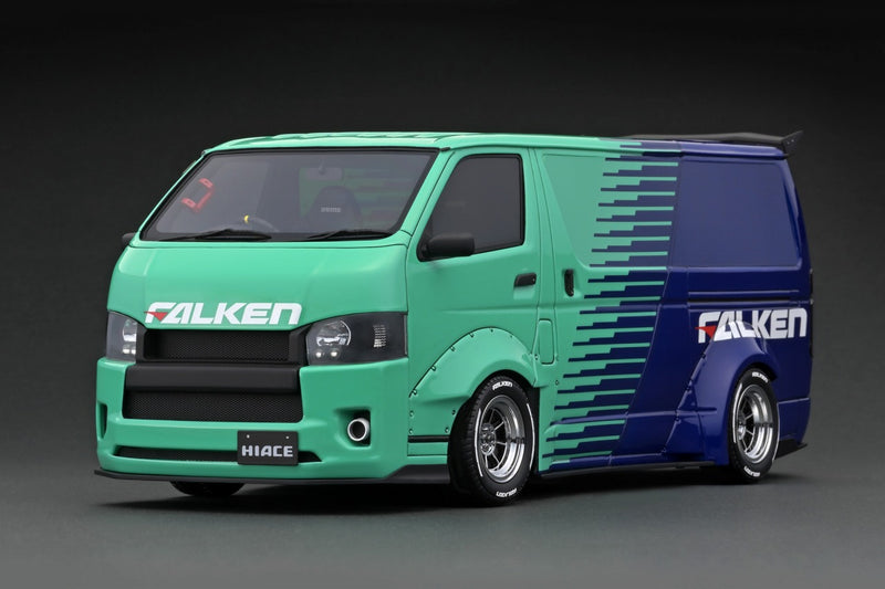 IG2809 T・S・D WORKS HIACE Green/Blue – ignition model