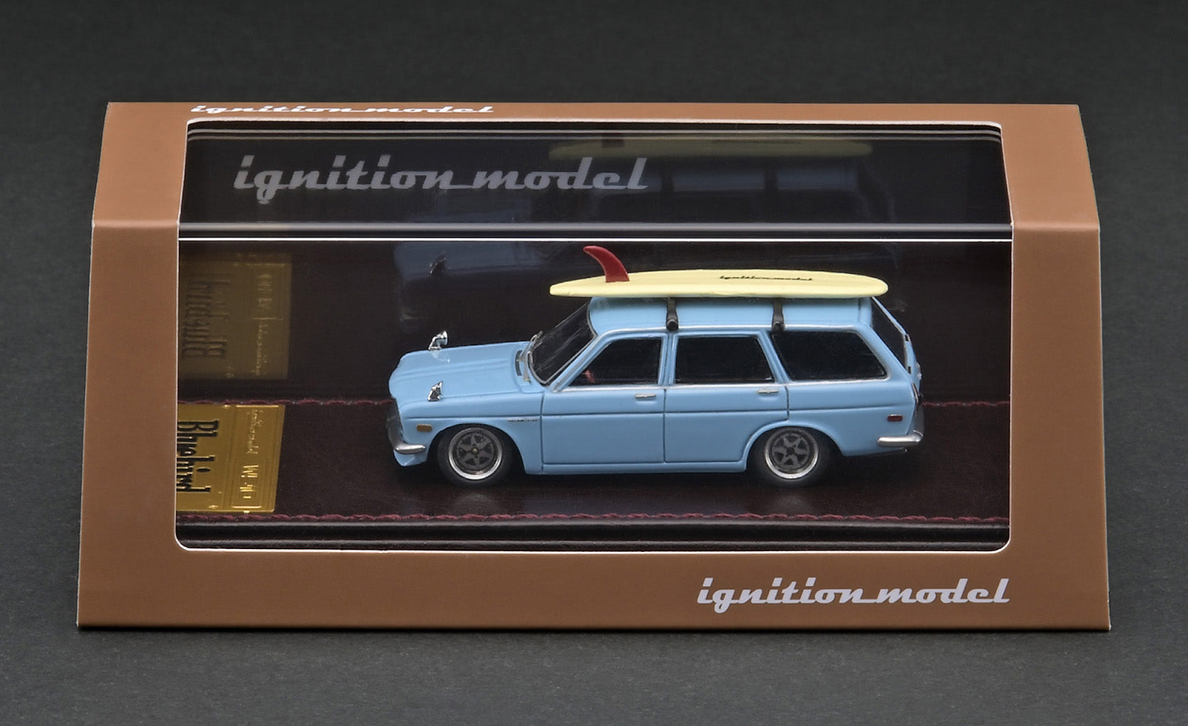 IG2884 Datsun Bluebird (510) Wagon Light Blue – ignition model