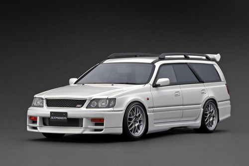 IG2885 Nissan STAGEA 260RS (WGNC34)  Pearl White