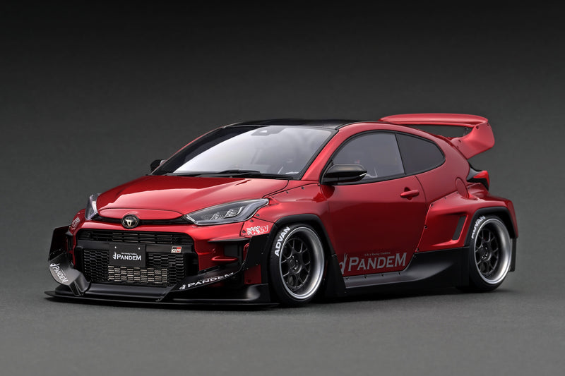 た*き様 60台限定　1/18 PANDEM GR ヤリス 4BA [IG290 IG2902 PANDEM GR YARIS (4BA) Red Metallic – ignition model