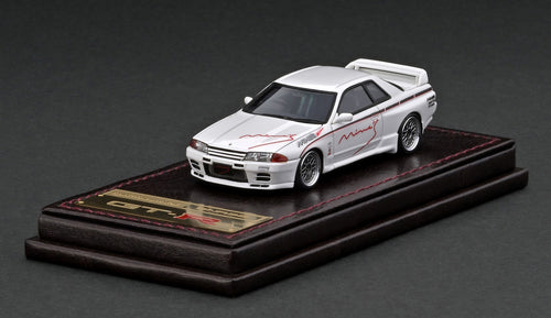 IG3017  Nissan Skyline GT-R Mine's (R32) White