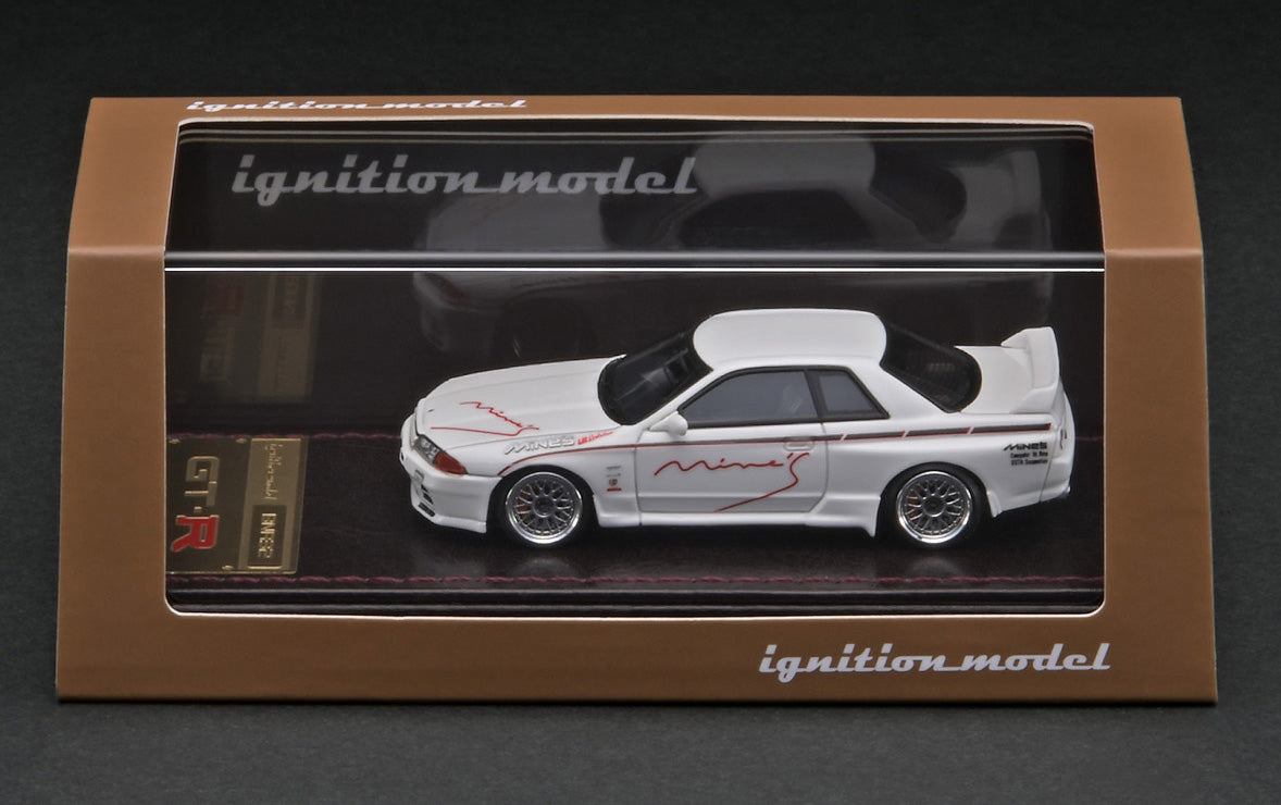 IG3017 Nissan Skyline GT-R Mine's (R32) White – ignition model