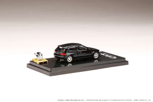 Hobby Japan 1/64 Honda Civic (EG6) SiR Ⅱ With Engine Display Model Green HJ641017GG Moulé sous Hobby Japan 1/64 Honda Civic (EG6) SiR Ⅱ With Engine Display Model Green HJ641017GG Moulé sous
