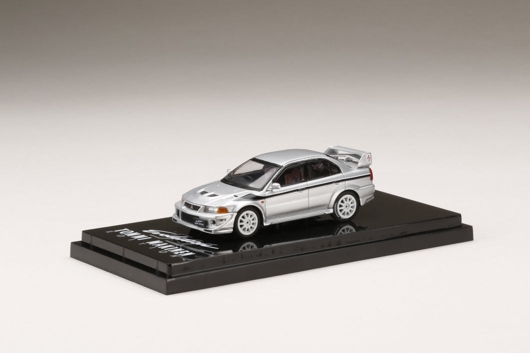 Hobby Japan  HJ641033CS MITSUBISHI LANCER GSR EVOLUTION 6 (T.M.E.) Special Coloring Package (GF-CP9A) SILVER