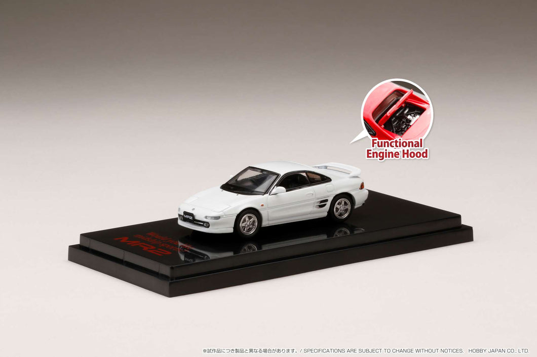 Hobby Japan 1/64 Miniature Voiture Custom – Édition Limitée 8 Rayons Blanc – Modèle Moulé Sous Pression – Idéal Collection, Déco Ou Cadeau Passionné Auto