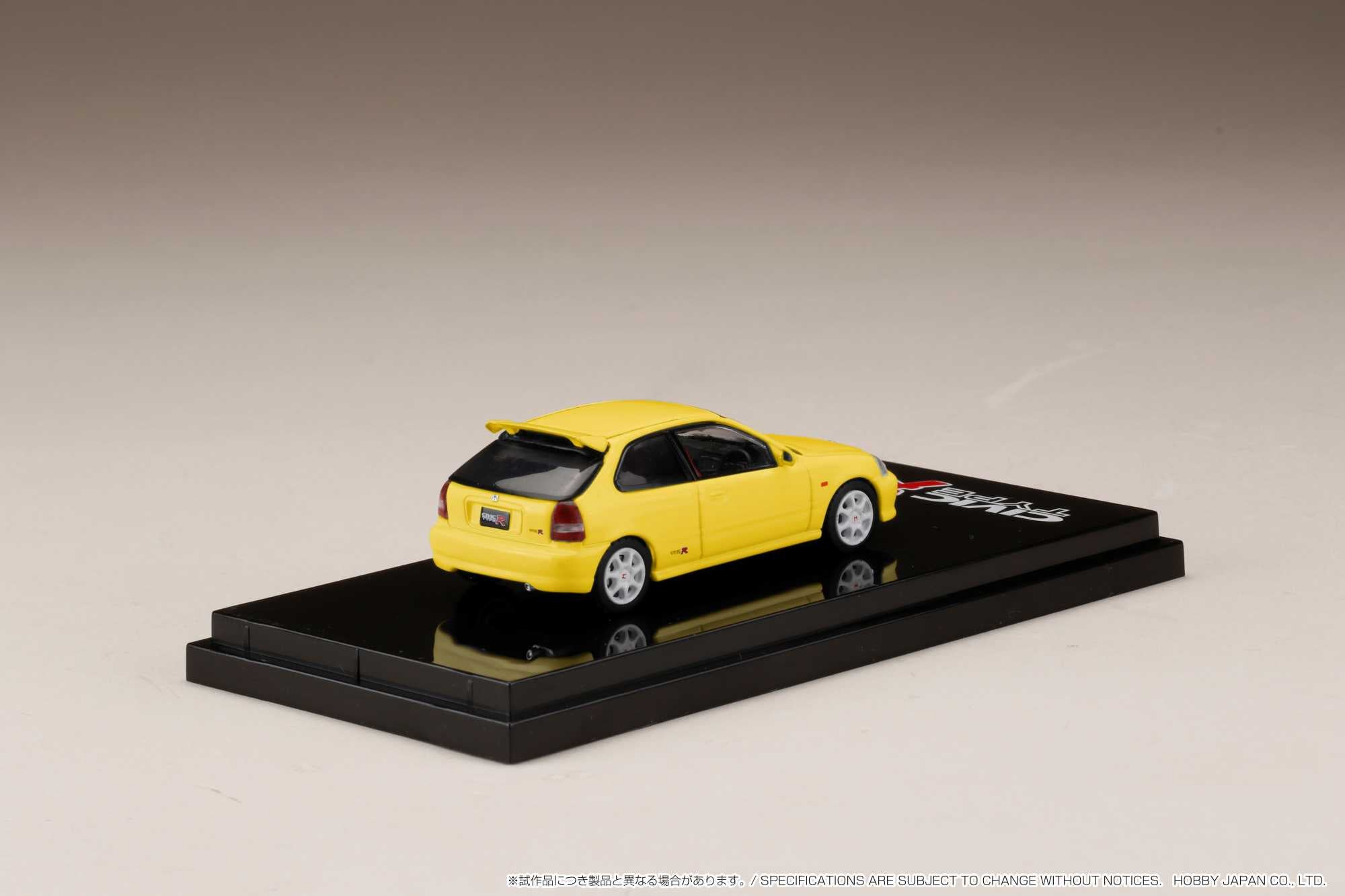 Hobby Japan HJ642016Y Honda CIVIC TYPE R (EK9) w/ engine display