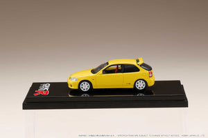 Hobby Japan  HJ642016Y Honda CIVIC TYPE R (EK9)  w/ engine display model  Sunlight Yellow