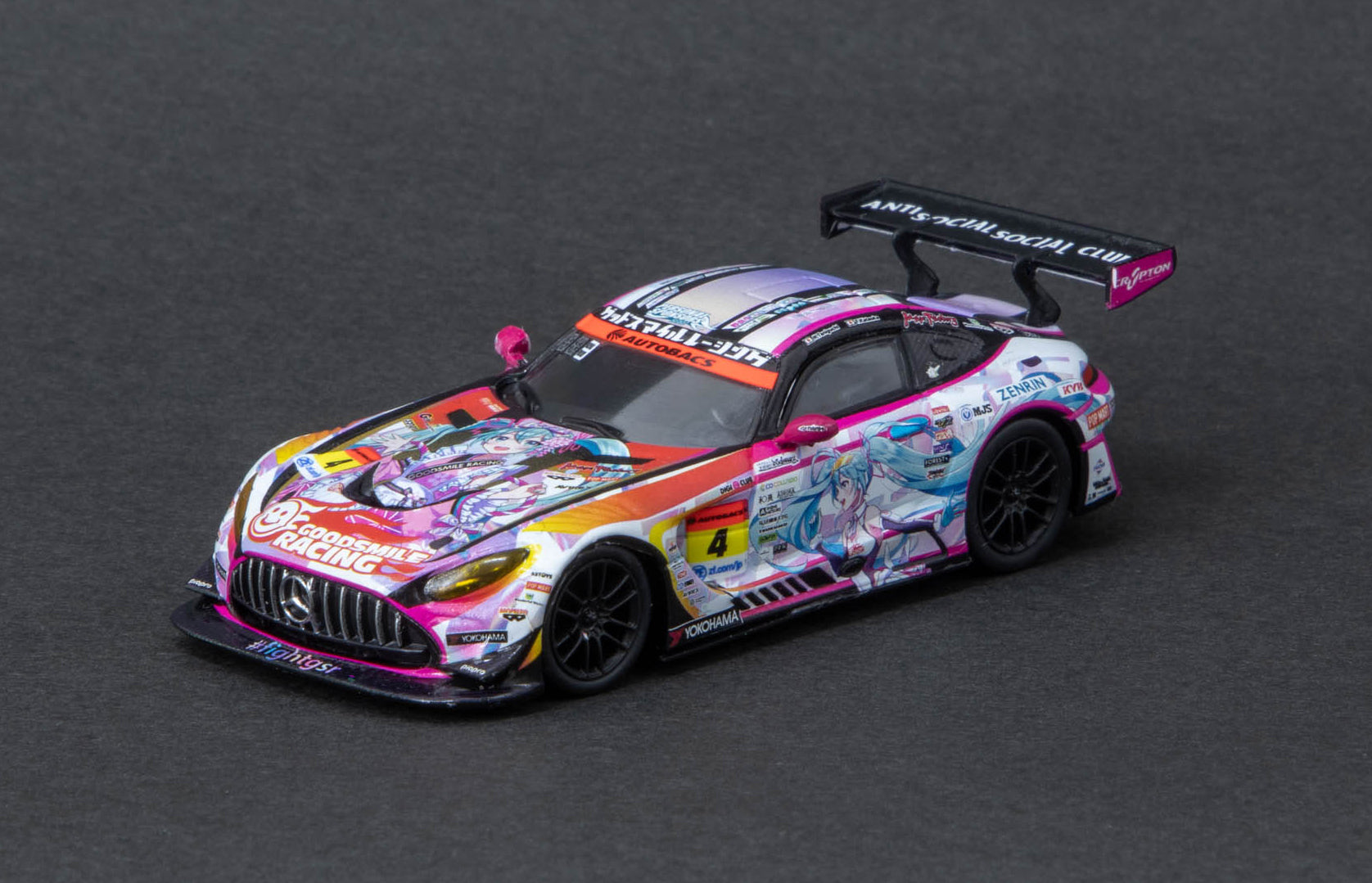 ミニカー Goodsmile Natsune Miku AMG 2021 SUPER GT 1/18th Scale Good Smile Hatsune Miku AMG 2021 SUPER GT Ver