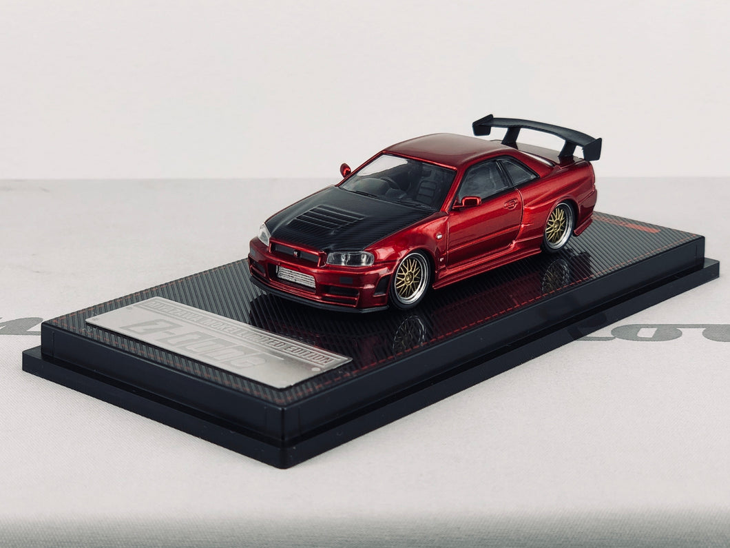 IG1871 Nismo R34 GT-R Z-tune Red Metallic – ignition model