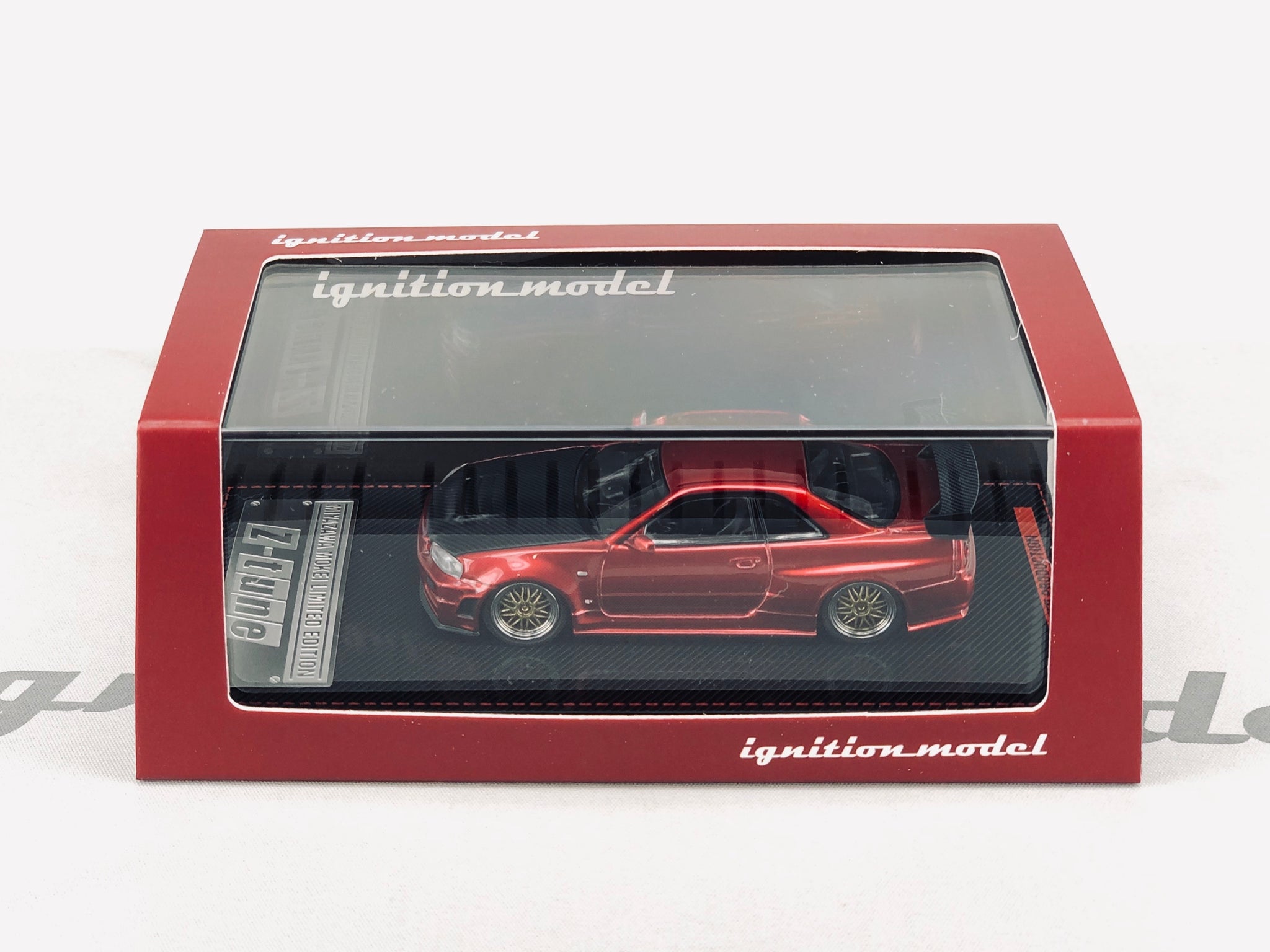 IG1871 Nismo R34 GT-R Z-tune Red Metallic β ignition model