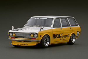 IG3064 Datsun Bluebird (510) Wagon Yellow / White