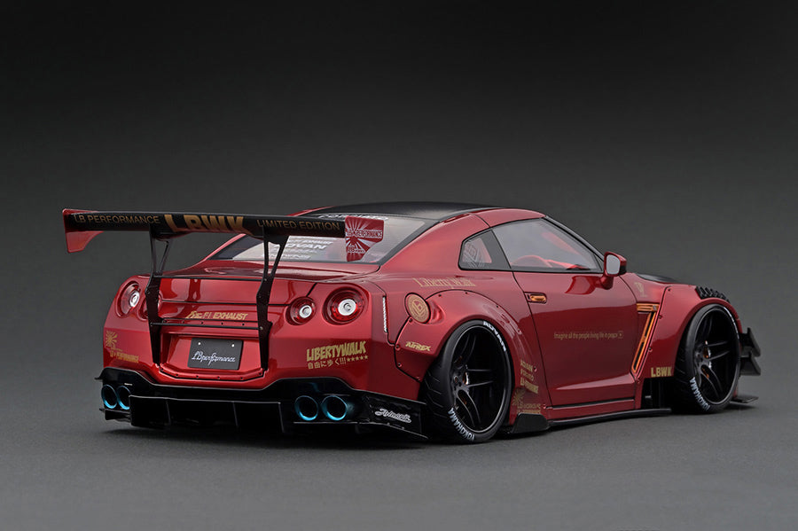 IG2341 LB-WORKS Nissan GT-R R35 type 2 Red Metallic – ignition model